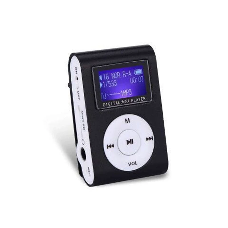 Производитель — металлический мини MP3-плеер с зажимом-экраном и картридером, спортивный MP3, креативный подарок