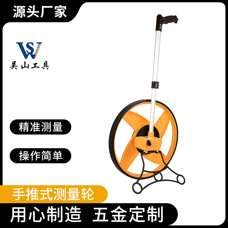 Измерительное колесо, измерительный прибор, диапазон измерения расстояния 0-9999,9 м/FT