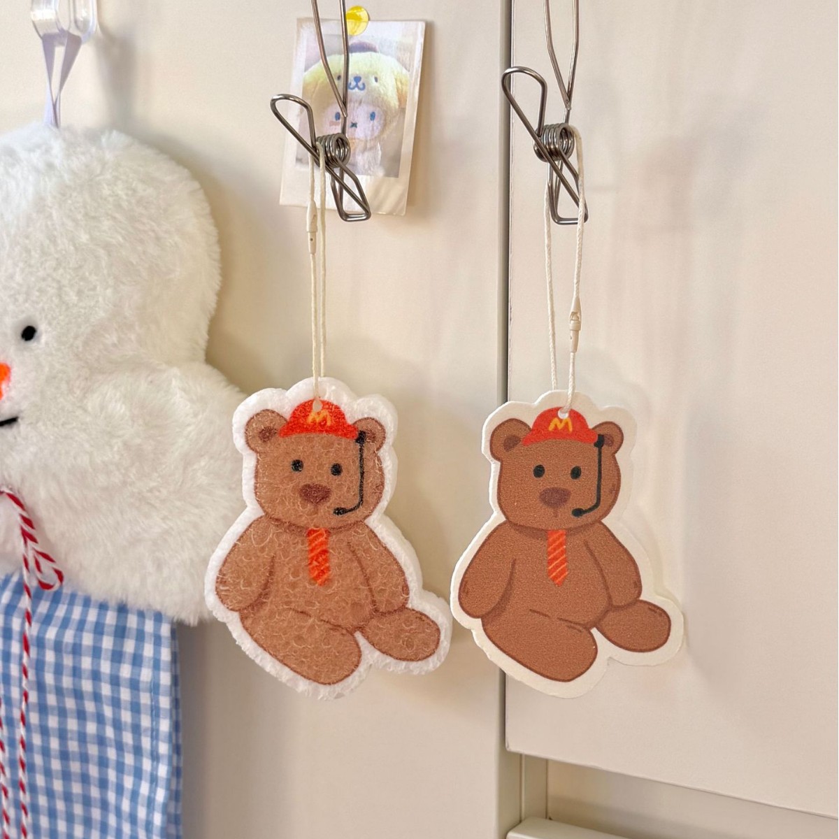 판매원 곰 (2cm 끈 포함)