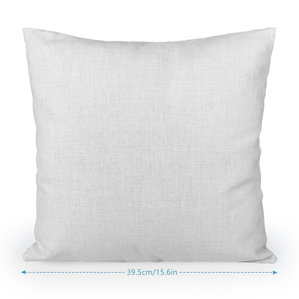 Impresión de transferencia térmica algodón Lino historia libro funda de almohada sublimación funda de almohada DIY transferencia térmica impresión funda de almohada material al por mayor