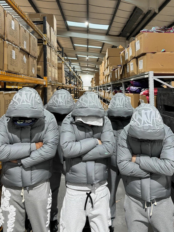 跨境欧美新款冬季字母印花ins风街头连帽拉链男女同款外套棉服|undefined