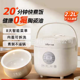小.熊迷你电饭煲电饭锅家用小型2L多功能智能煮饭锅新款DFB-H22A7