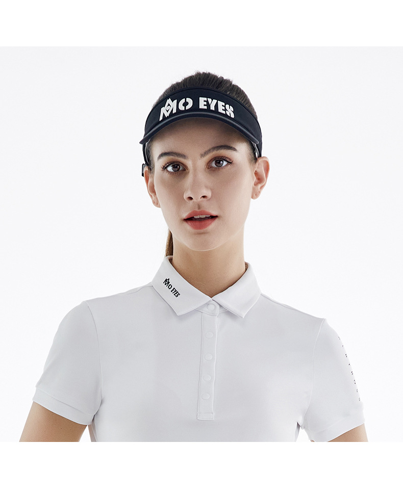 Mũ golf nữ không đầu Moeyes Magic Eye phối màu tương phản, dây hút mồ hôi chống nắng — M23MZ003-Đen Trắng, M23MZ003-Trắng Đen, M23MZ004-màu trắng, M23MZ005-màu trắng chi tiết 31