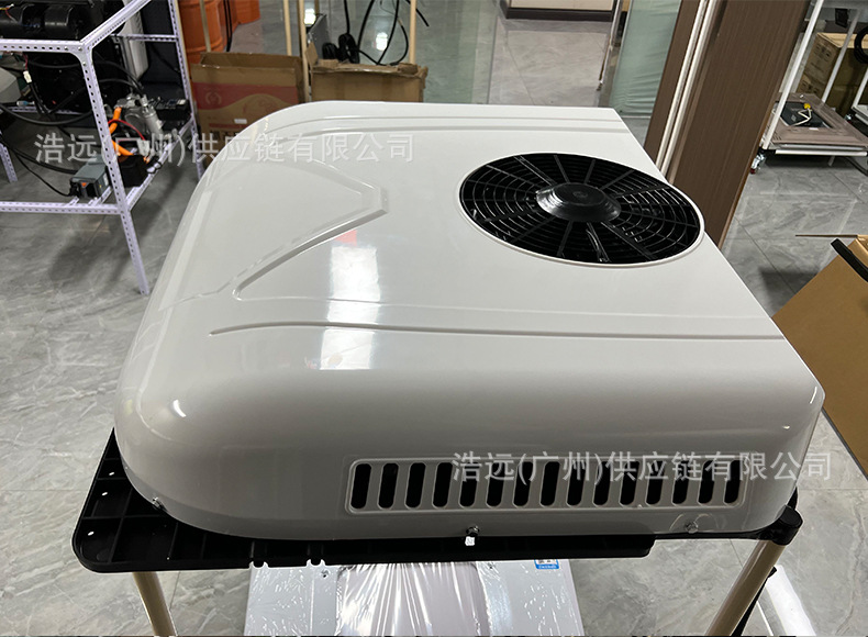 Manufacturer Wholesale 12V/24V Car Air Conditioning System, 2400W Cooling Capacity Vehicle-Mounted Electric Rooftop Air Conditioner