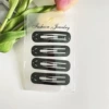 6cm oval clip (4/card)