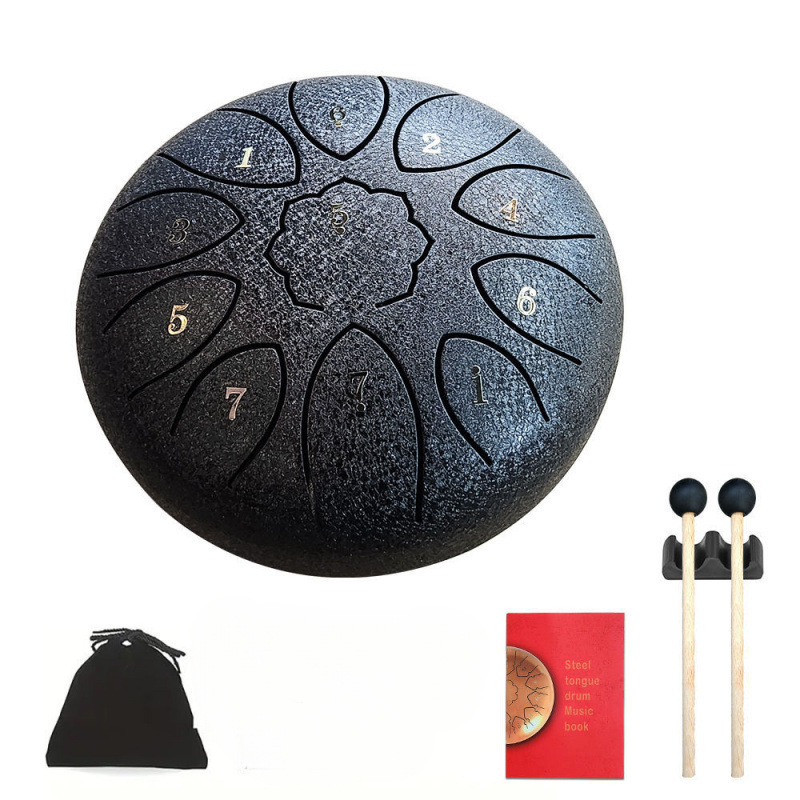 Drum etéreo de pulgada sonido mini pulgada sonido de niños de iluminación estudiantes instrumentos musicales tambor lengua de acero principiantes Aliexpress