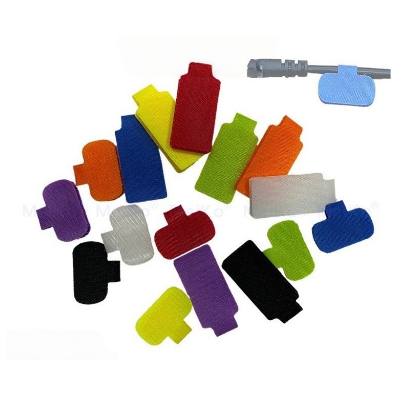 Etiquetas Organizadoras de Cables de Velcro Escribibles de Nylon para Cables image 4