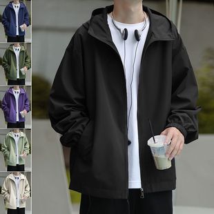 2025 Men's Autumn and Winter Loose Workwear Jacket Stylish Baseball Jacket Casual Warm Coat