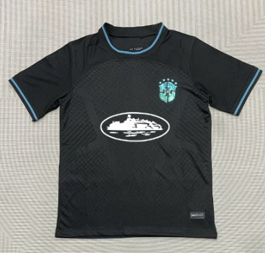 スタッシーシグネチャージャージ人気スタイルカジュアル半袖パリフラメンゴ恶魔島サッカーユニフォーム高品質|undefined