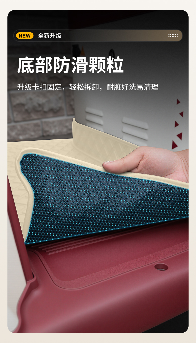 Suitable for Jinpeng Su7 Classic Version-B Electric Tricycle Foot Mat Jp800Dzk-16A Foot Mat Decorative Accessories