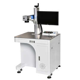 陶瓷/工艺品/饰品表面雕刻喷码印刷文字图片绿光激光打标切割机