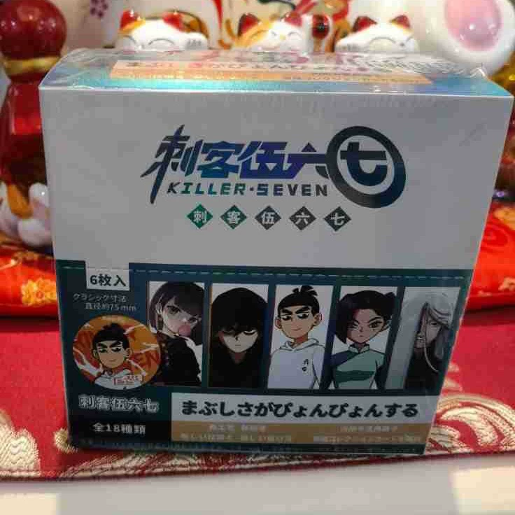 Anime Blind Box Figure, 7.5 cm, Random Character Collectible (Multiple Patterns)