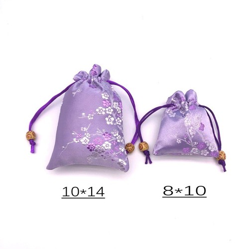 Factory direct sales small cloth bag, high-quality satin gift bag, jewelry silk girdle cloth bag with good feel