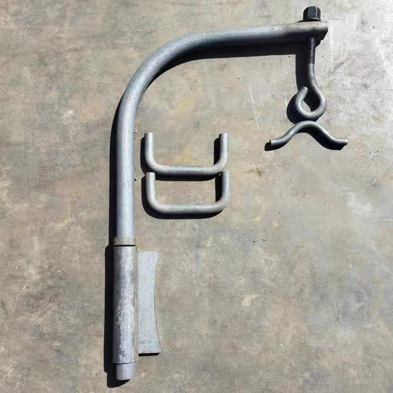 不锈钢人孔配件垂直吊臂回转配件碳钢拐臂人孔吊环合页轴耳把手