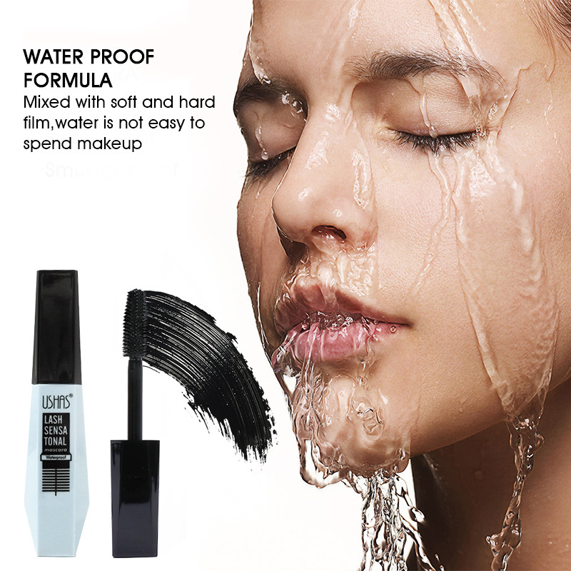 USHAS rímel a prueba de agua, rímel a prueba de agua