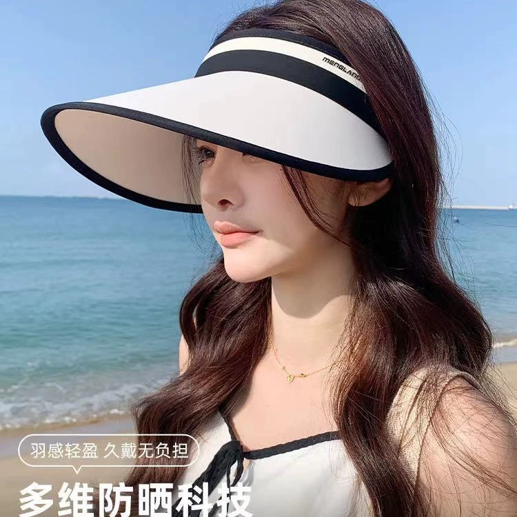 Travel summer breathable foldable sun hat solar-powered, UV protection