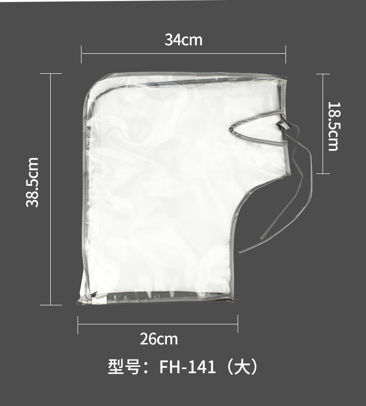 Directly from the manufacturer: Waterproof transparent motorcycle gloves, electric vehicle windproof and rainproof handlebar gloves, UV-resistant and breathable