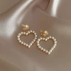 Ear clips heart shaped