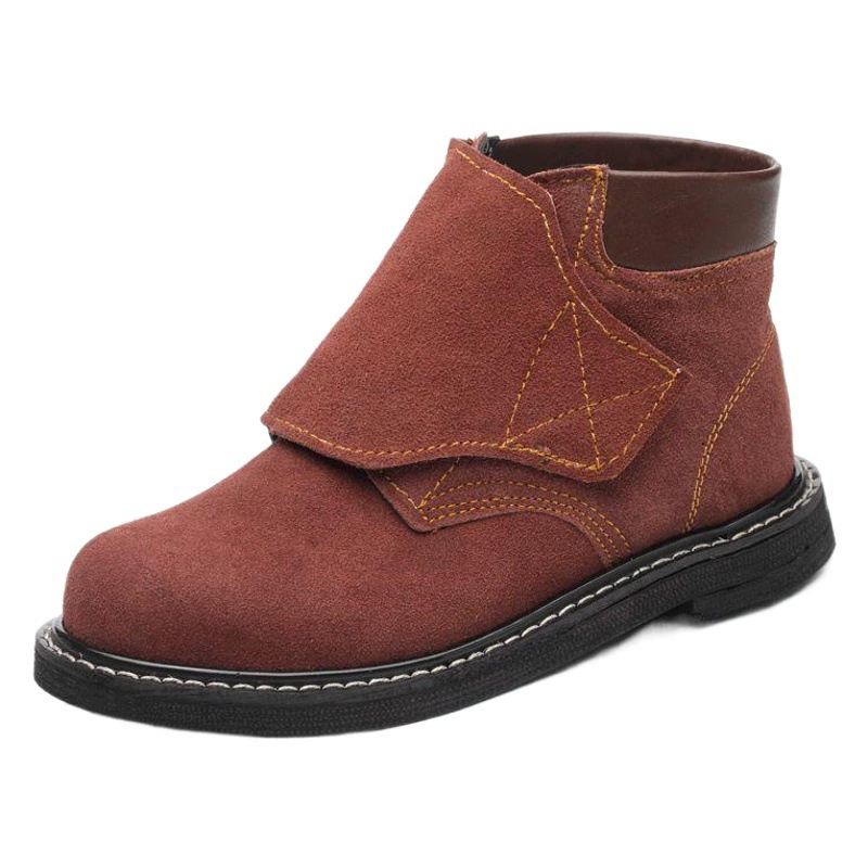 Термостойкие, утолщенные, ударопрочные, защитные от проколов, теплые полуботинки для автомехаников, осенне-зимние, с дополнительной защитой для сварочных работ.