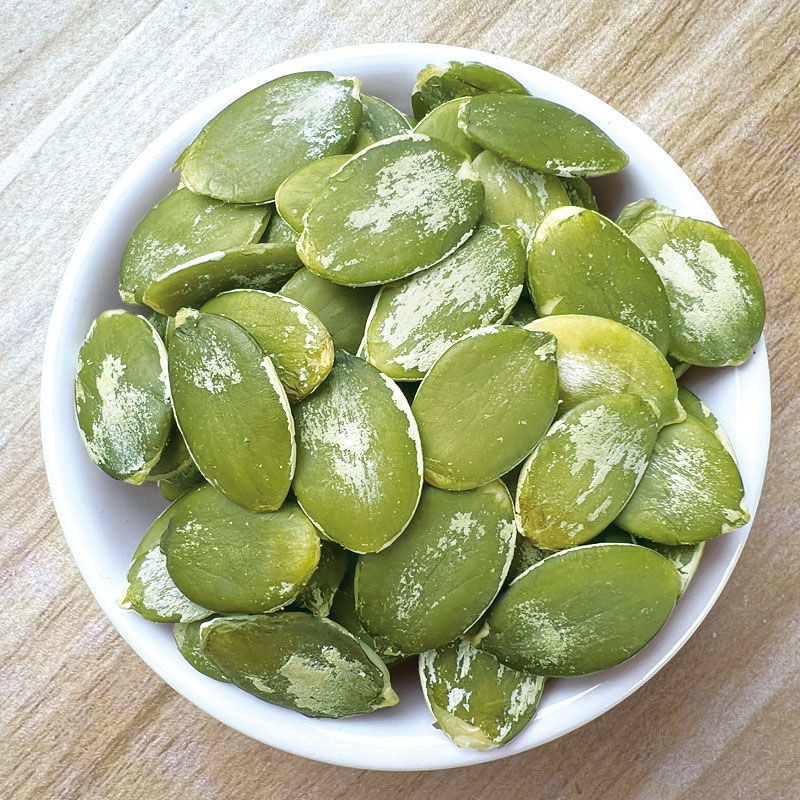 南瓜子仁2斤原味生熟南瓜籽仁炒货坚果零食袋装新货500g现炒原香|undefined