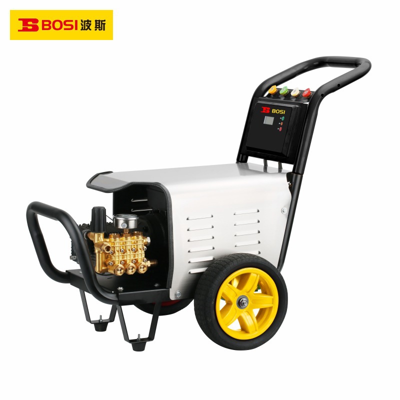 波斯工具380V全自动高压清洗机3000W全铜电机过载保护BS663710