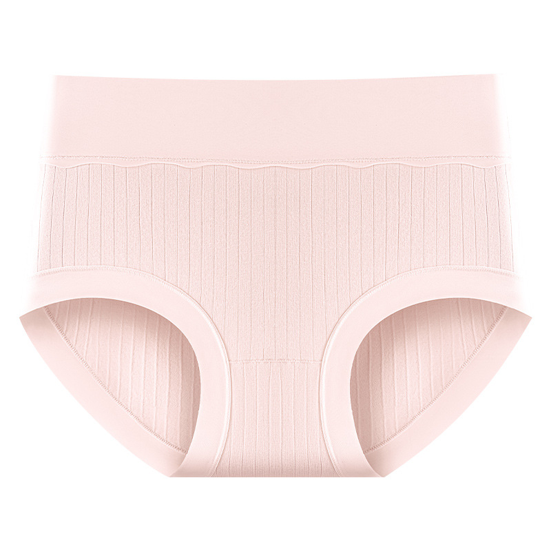 Las mujeres de seda de morera de algodón puro, entrepierna antibacteriana 2024, nueva cintura alta, abdomen ligero, levantamiento de cadera, calzoncillos bóxer sin costuras, refrescante