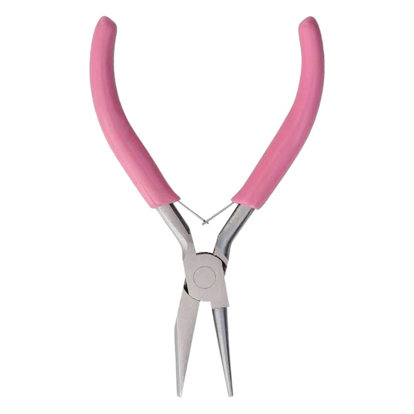 Aguja de rollo alicates aguja curva pequeña DIY5 pulgadas mini alicates de bobinado alicates joyería que hace herramientas