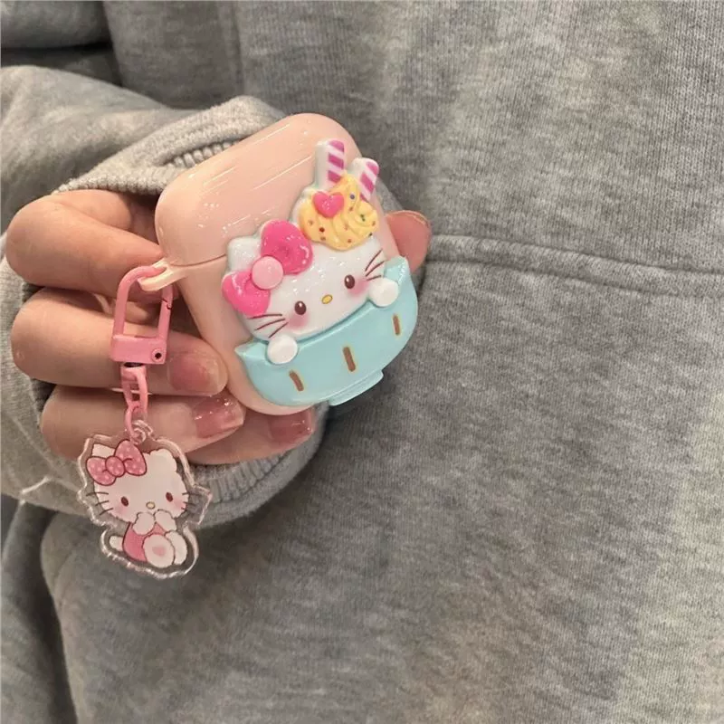 Hello Kitty, Huawei, Vivo, Oppo, Apple, милые совместимые наушники, Bluetooth