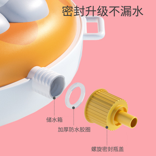 Children's backpack water gun toy children's summer beach play cute supply wholesale boys and girls pull-out water gun