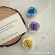 Hand-crocheted rose artificial flower woven flower eternal flower wool knitting DIY homemade crochet clothing accessories