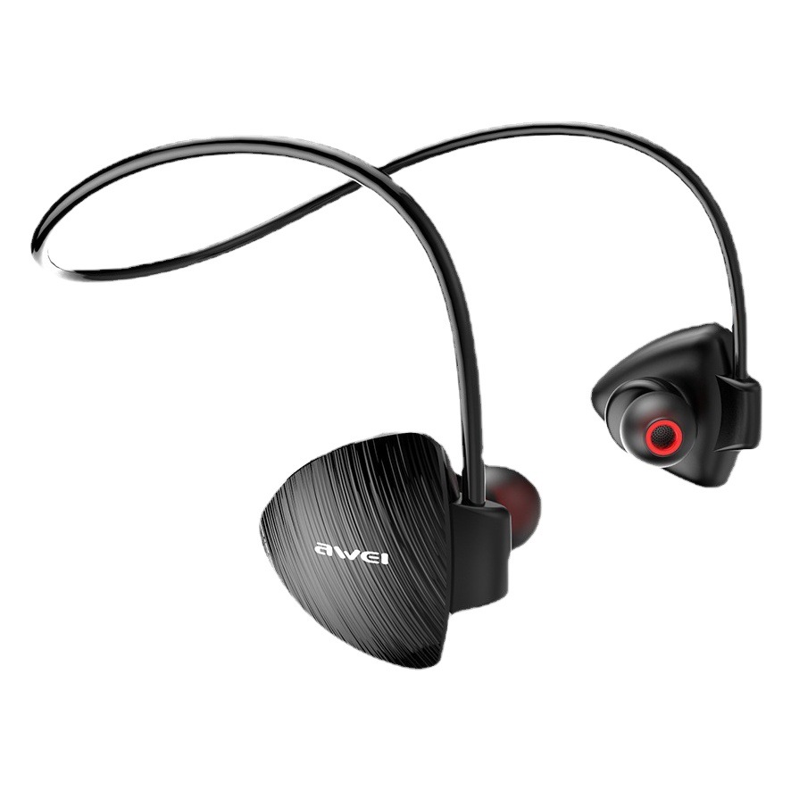 AWEI transfronteriza Deportes trasero-montado auricular Bluetooth CSR chip cvc6.0 reducción de ruido corriendo auriculares inalámbricos