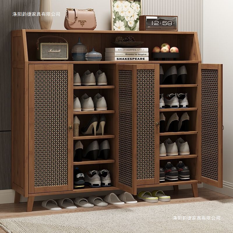 Shoe Cabinet for Home Entrance, Multi-Layer Simple Shoe Rack, Large Capacity Storage, Space-Saving, Multi-Functional, Suitable for Rental Apartments