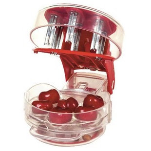 Cherry Pitter Kitchen Car Cherry Red Date Bayberry Seed Remover Fruit Salad Tool Factory Direct Sale in Stock