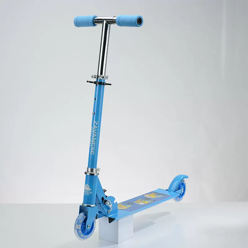 工厂批发scooter两轮儿童便携升降折叠全铁滑步车脚踏滑板车