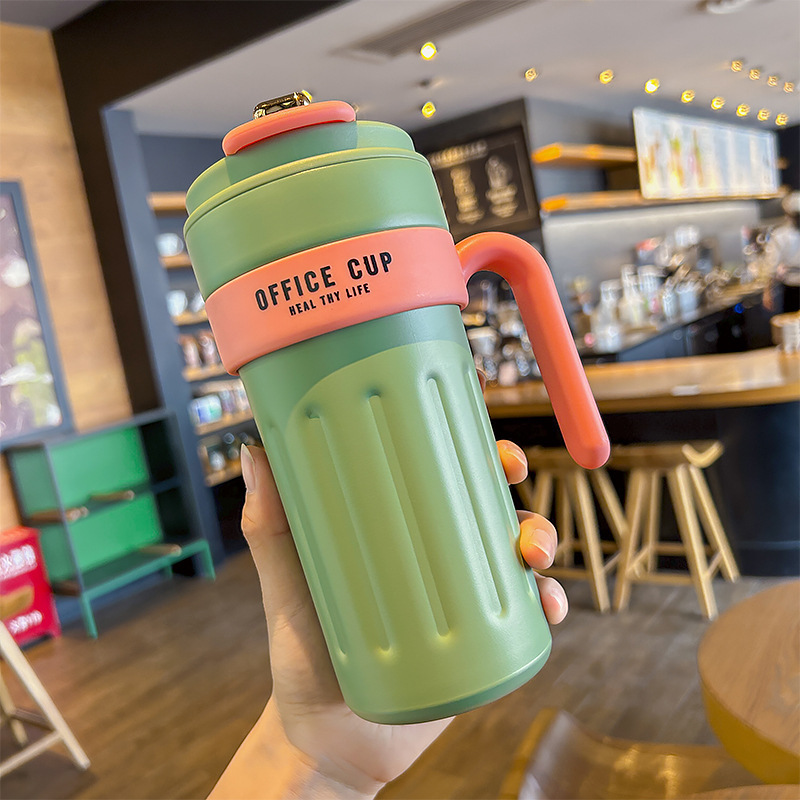 グラデーション知能316ステンレス保温カップハンドル付きコーヒーカップカップカップカップカップポータブル車載カップ|undefined
