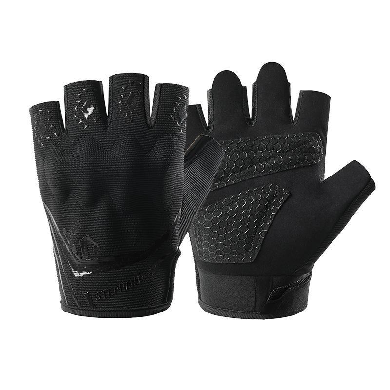 Guantes de medio dedo de cáscara interior de cubierta de protección al aire libre de montaña guantes de motocicleta de dedo completo