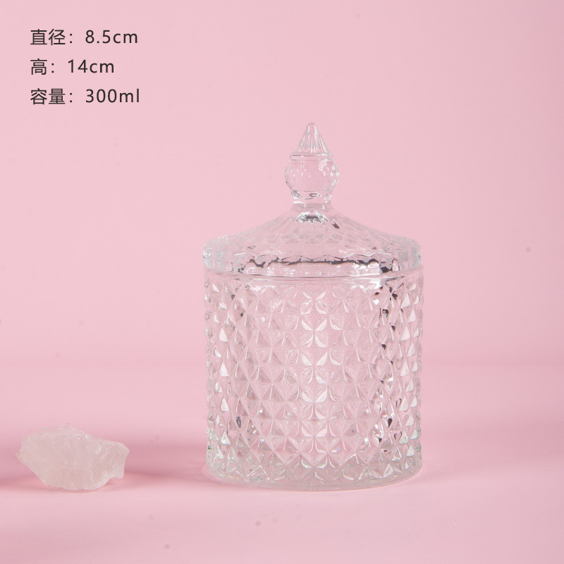 작은 원통형 [투명]