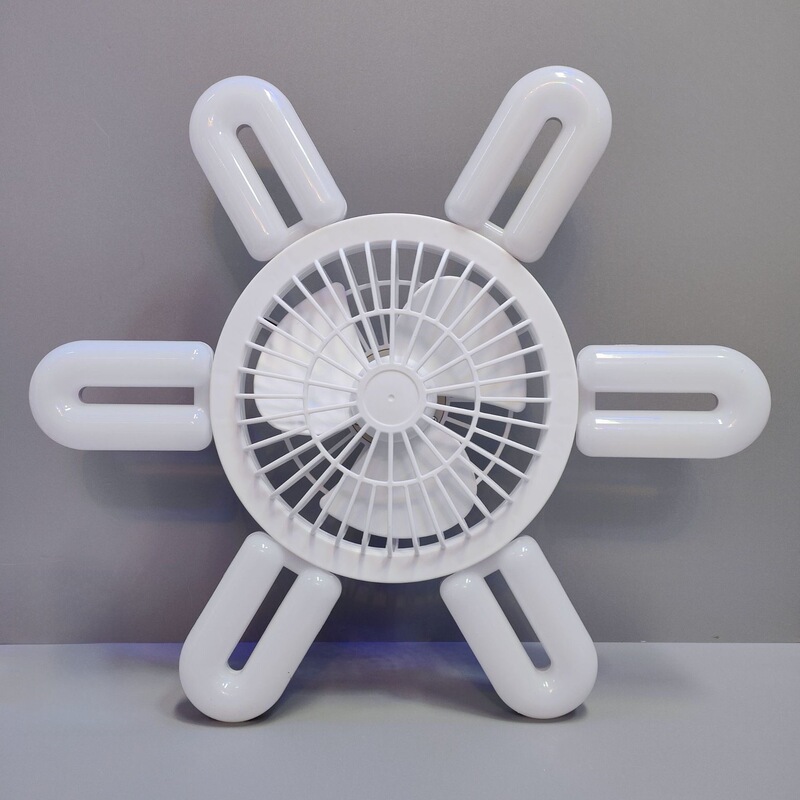 Led 360 ° 首を横に振って扇風機をつるします。|undefined