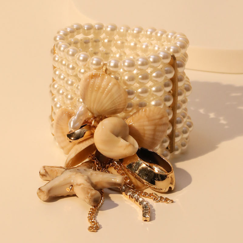 Elegant multilayer elastic ball pearl