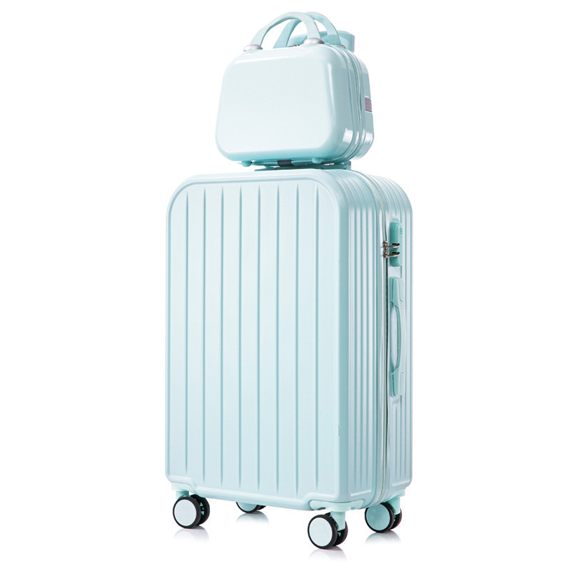 Maleta con ruedas para equipaje de 20 pulgadas, caja de contraseña ligera para mujer, estudiante, 24/26/28 pulgadas, caja de embarque de viaje, rueda universal