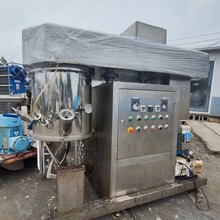 出售二手双行星真空分散刮壁搅拌机 二手行星压料混合机