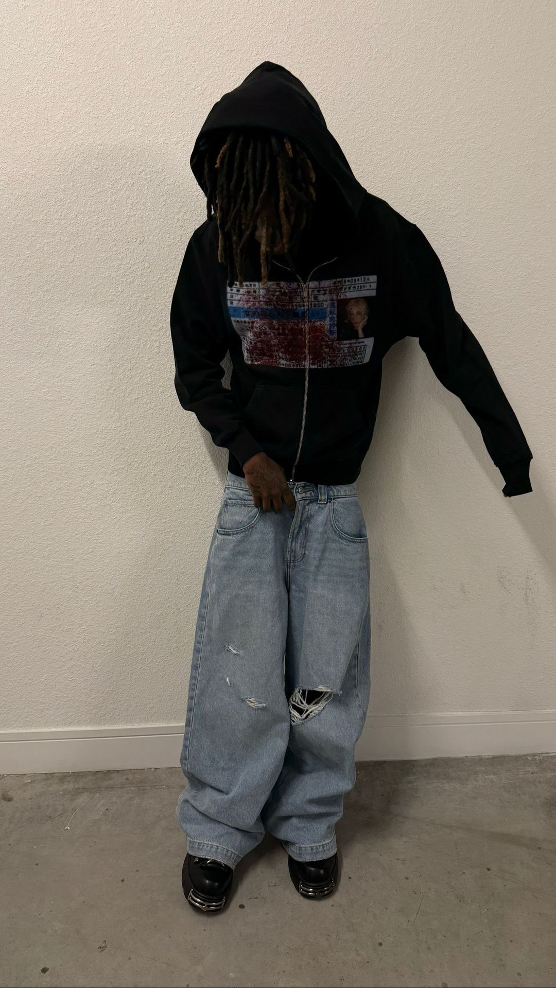 Felpa con zip da uomo rétro personalizzata con stampa_voghion.com