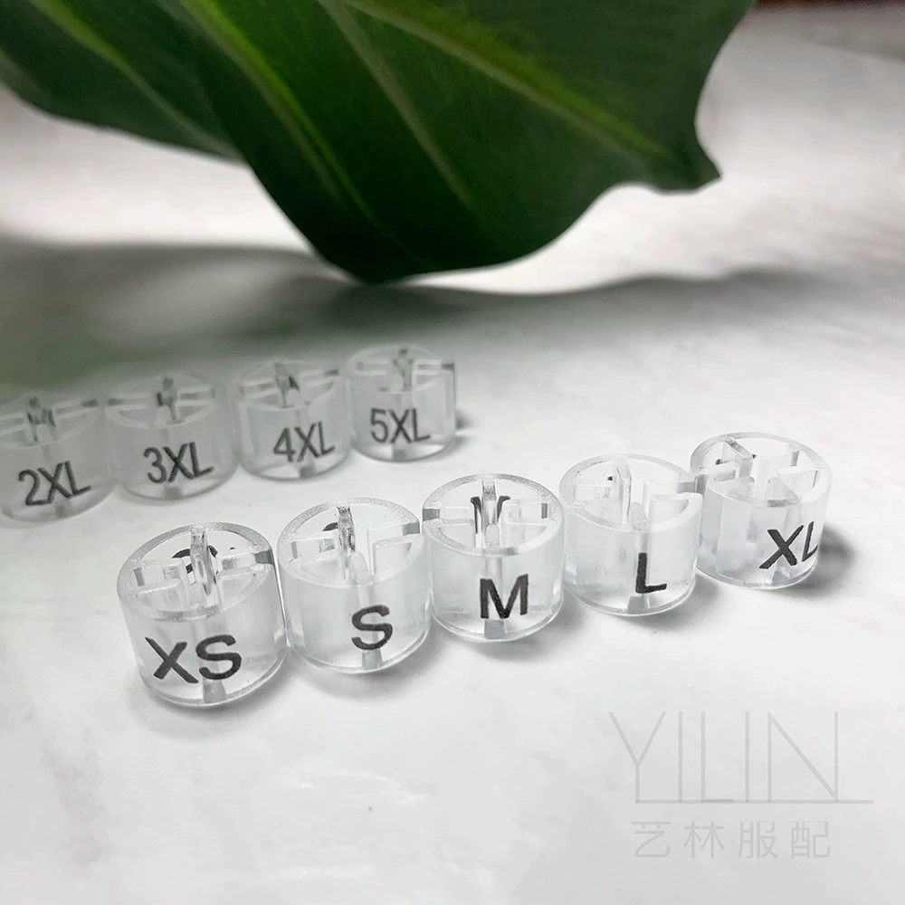 Прозрачный Размер круглых букв Заводская прямая двусторонняя печать Пряжка круглого размера