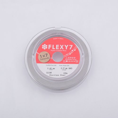 Japanese FLEXY7 gold wire soft wire steel wire diy hand beads pearl crystal bracelet necklace bead wire accessories