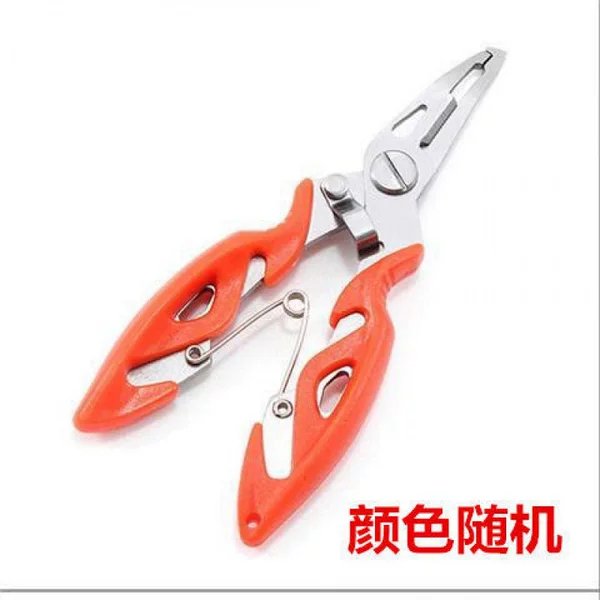 Multifunctional fishing pliers, hook remover, unhooking pliers, hook tying pliers, line cutting pliers, fish control pliers, cross-border e-commerce