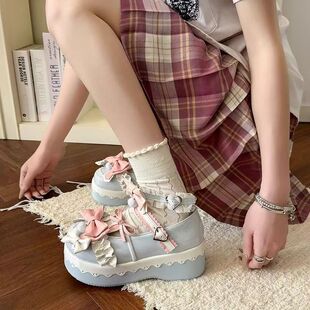 �A�^��Ьܛ��jk�Ʒ��ɐ��@�ݺ����lolitaСƤЬŮȹ�Ӵ��^Ь���|