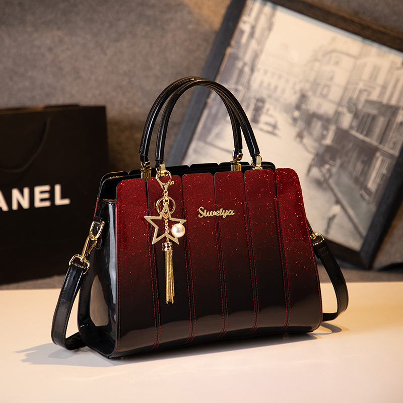 Elegante borsa a tracolla donna versatile borsa patchwork_voghion.com