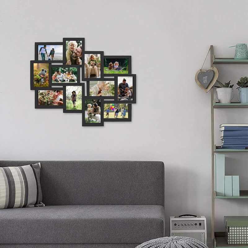 Cross-Border Creative Combination Photo Frames, Wall Decoration Picture Frames for Living Room and Bedroom, Photo Wall Wholesale at Low Prices, While Supplies Last