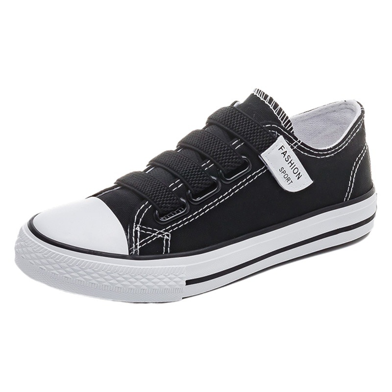 Zapatos blancos zapatos de mujer 2022 celebridad de Internet nuevos zapatos de Skate de primavera y otoño estudiantes zapatos blancos del todo fósforo zapatos de lona de velcro