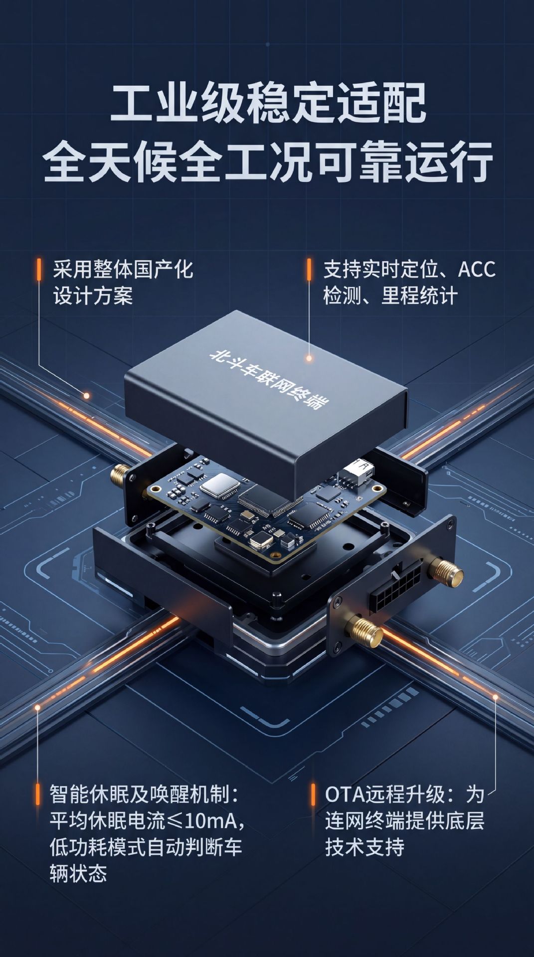 Direct from the manufacturer: 4G full-network Beidou satellite tracker, real-time precise vehicle positioning GPS car locator